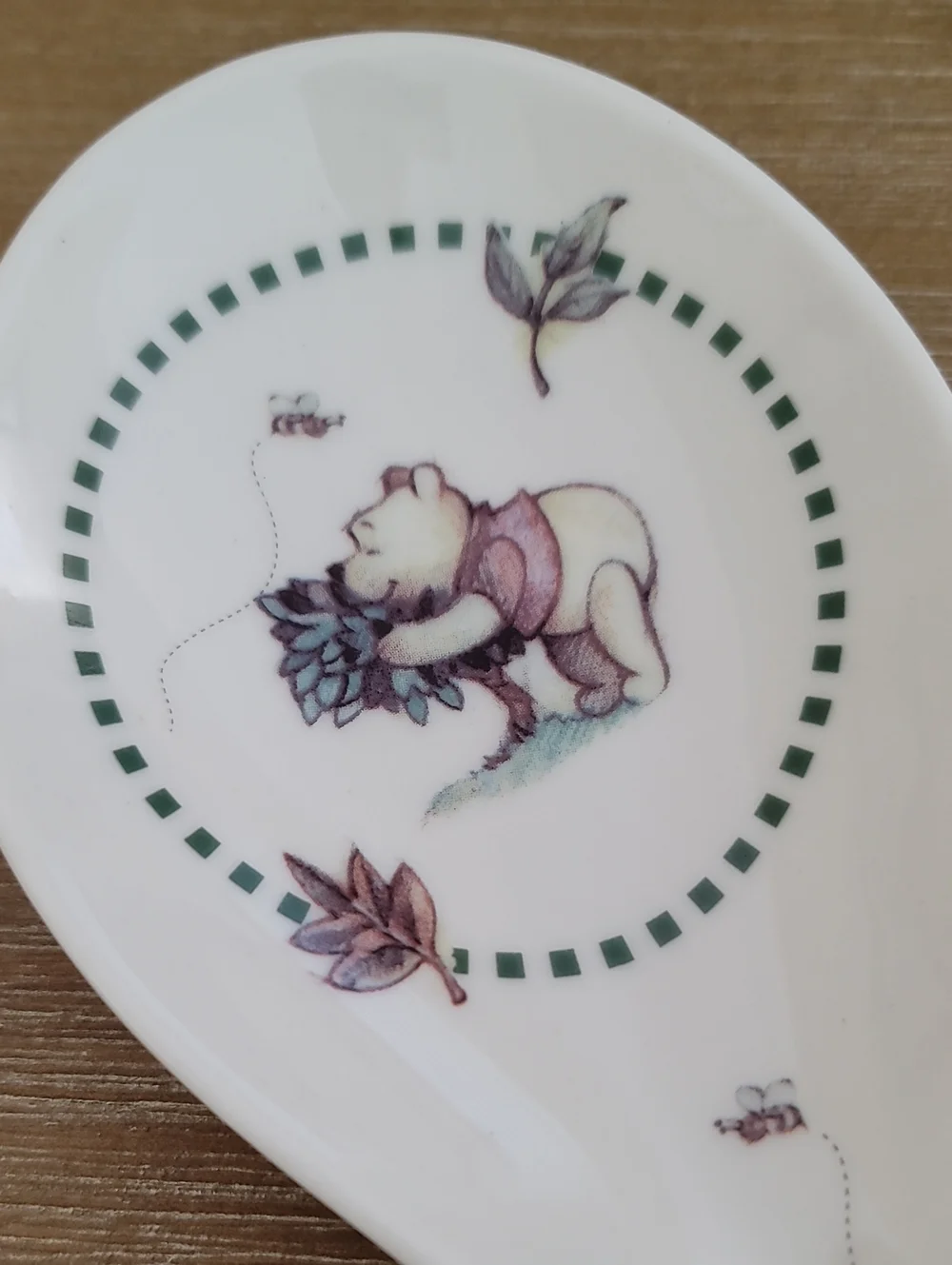 Disney Winnie-the-Pooh Ceramic Stoneware Spoon Rest